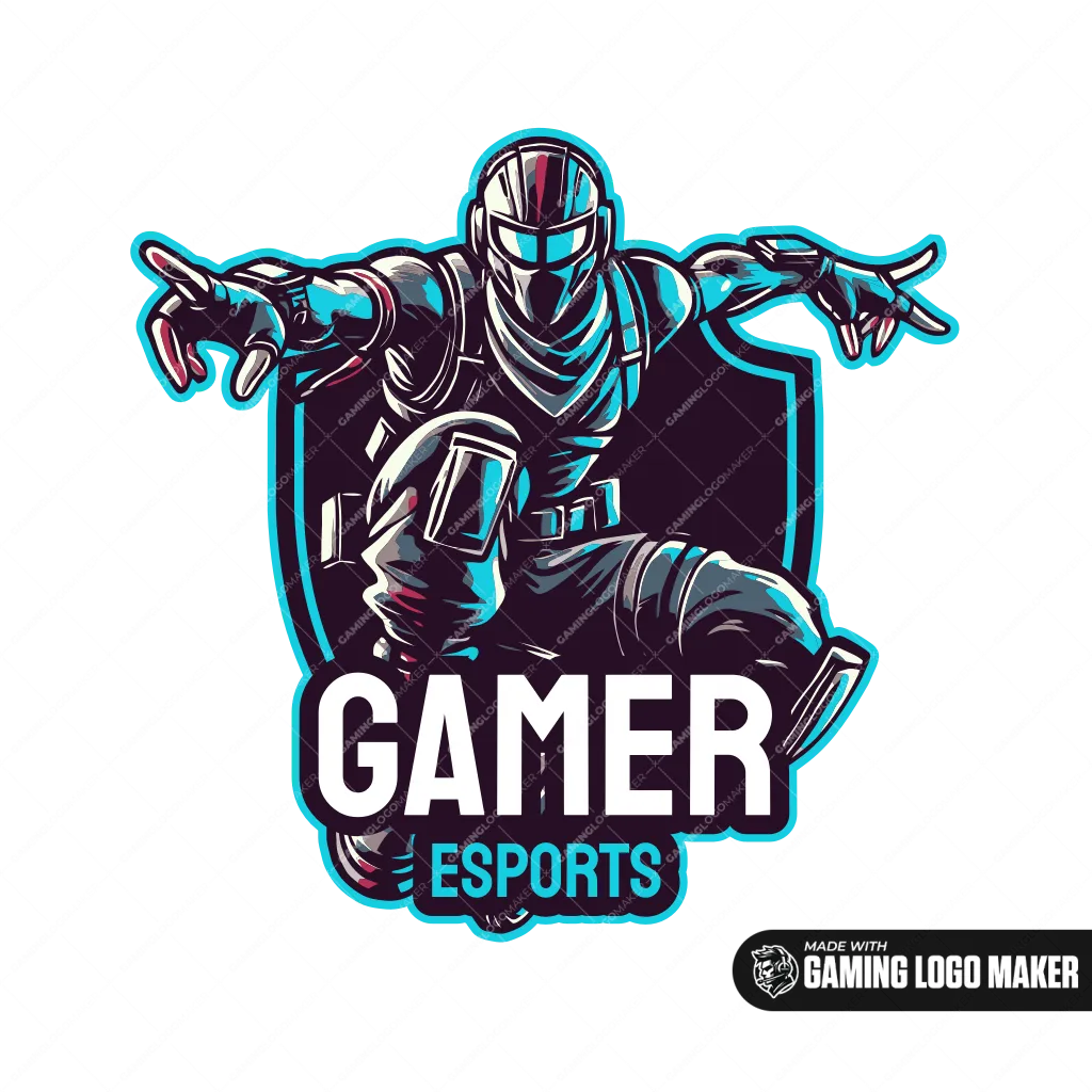 Fortnite inspired Avatar 16 Gaming Logo
