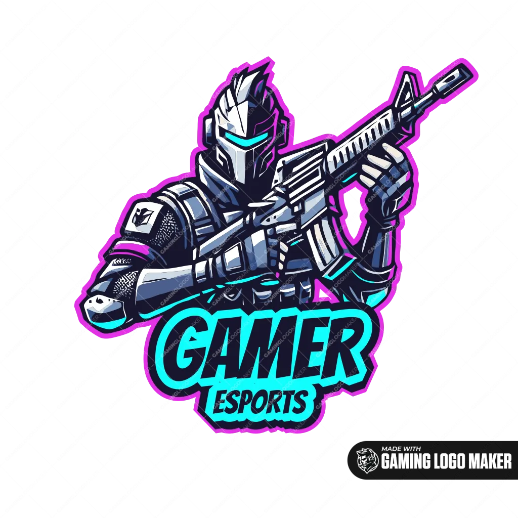 Fortnite inspired Avatar 33 Gaming Logo