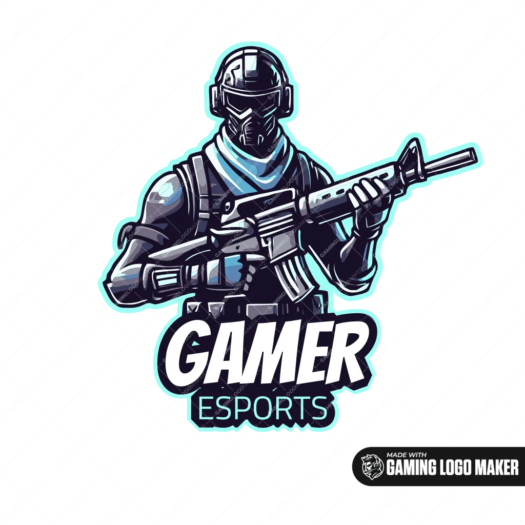 Fortnite inspired Avatar 35 Gaming Logo