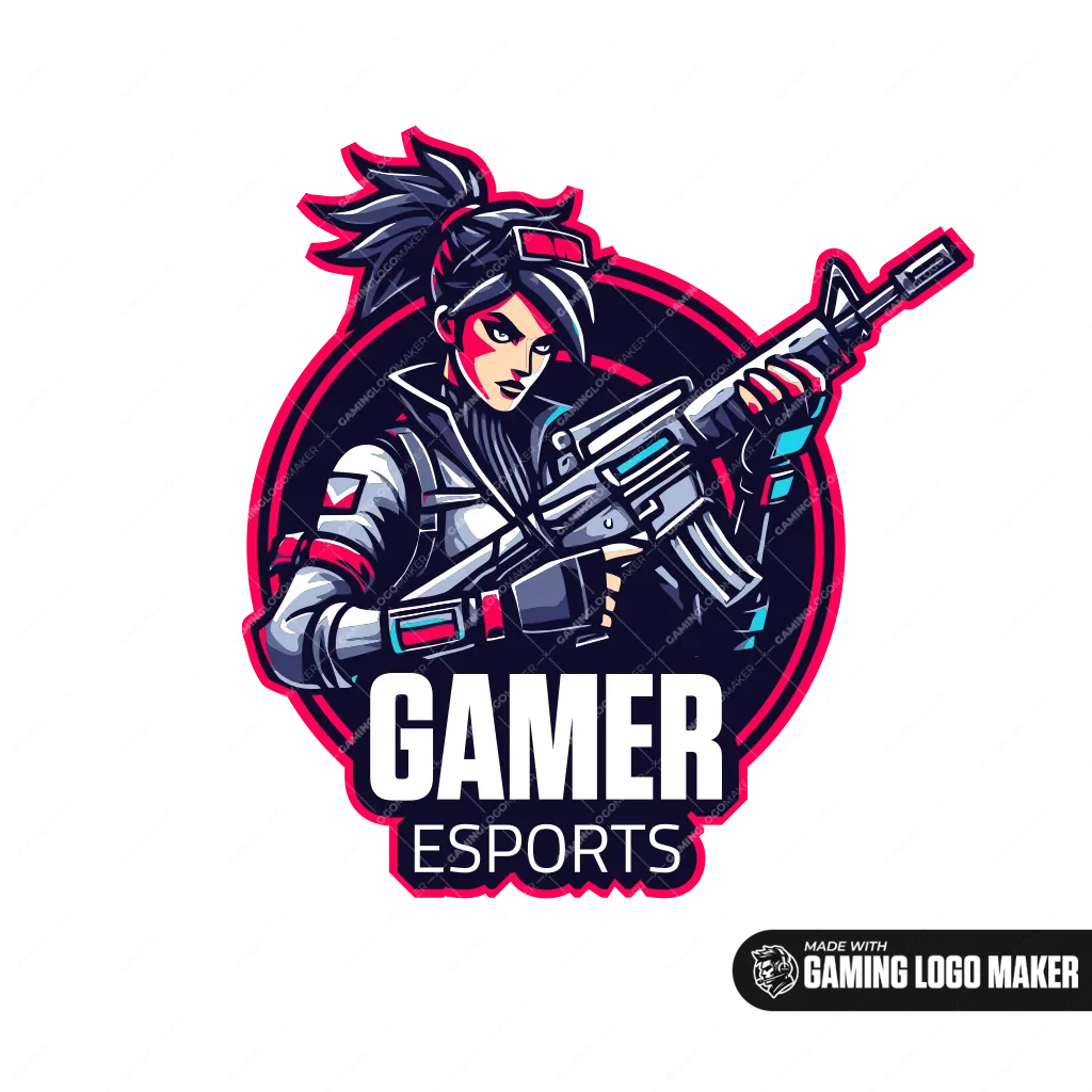 Fortnite inspired Avatar 36 Gaming Logo